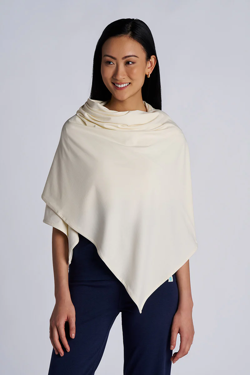 Women's Sanibel Everyday Beach Shawl | Vanilla