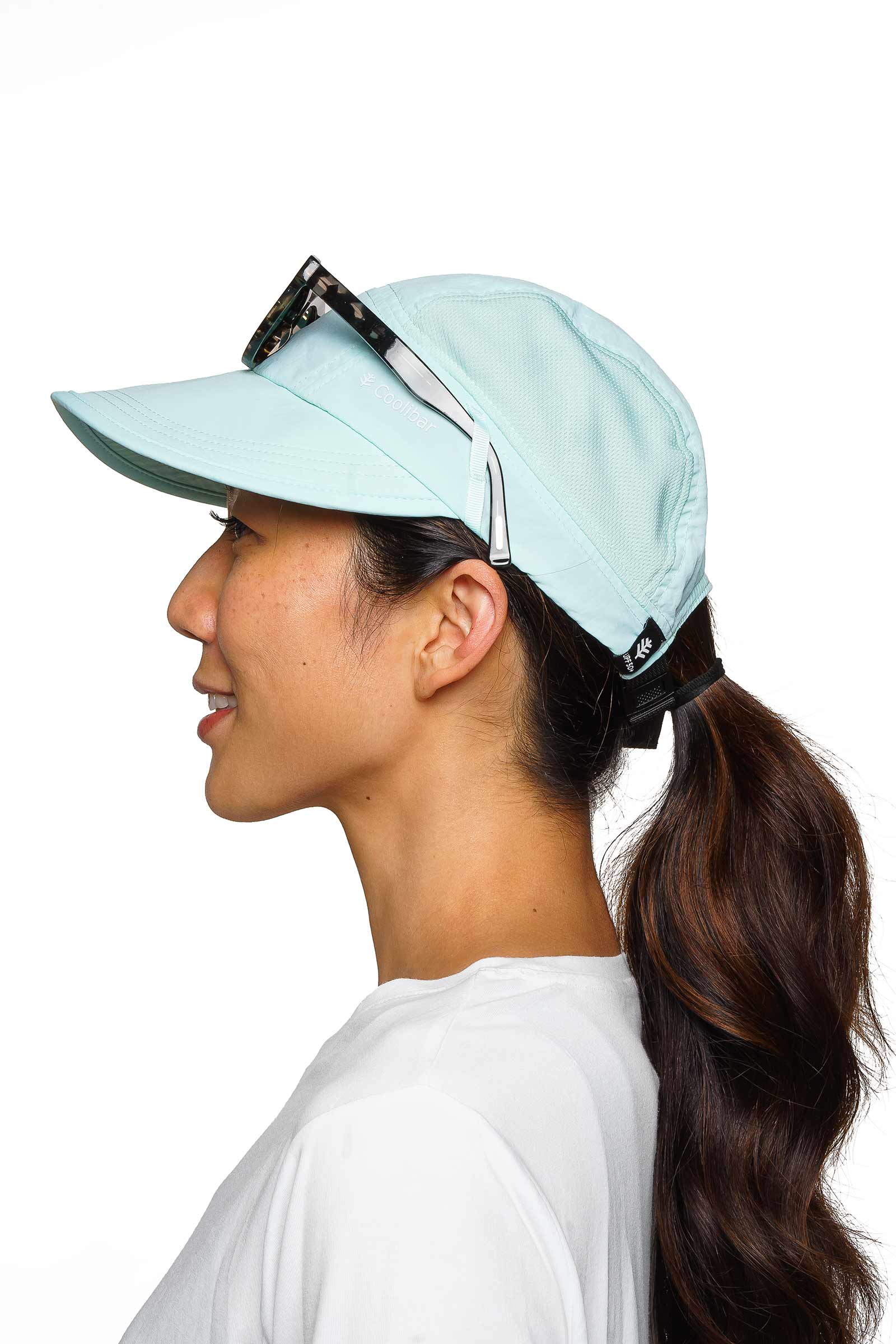 Destin Packable Hat | Misty Aqua - Image 3