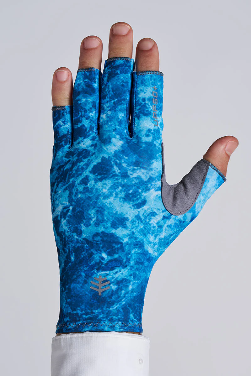 Tahoe Outdoor Sun Gloves | Blue - Image 3
