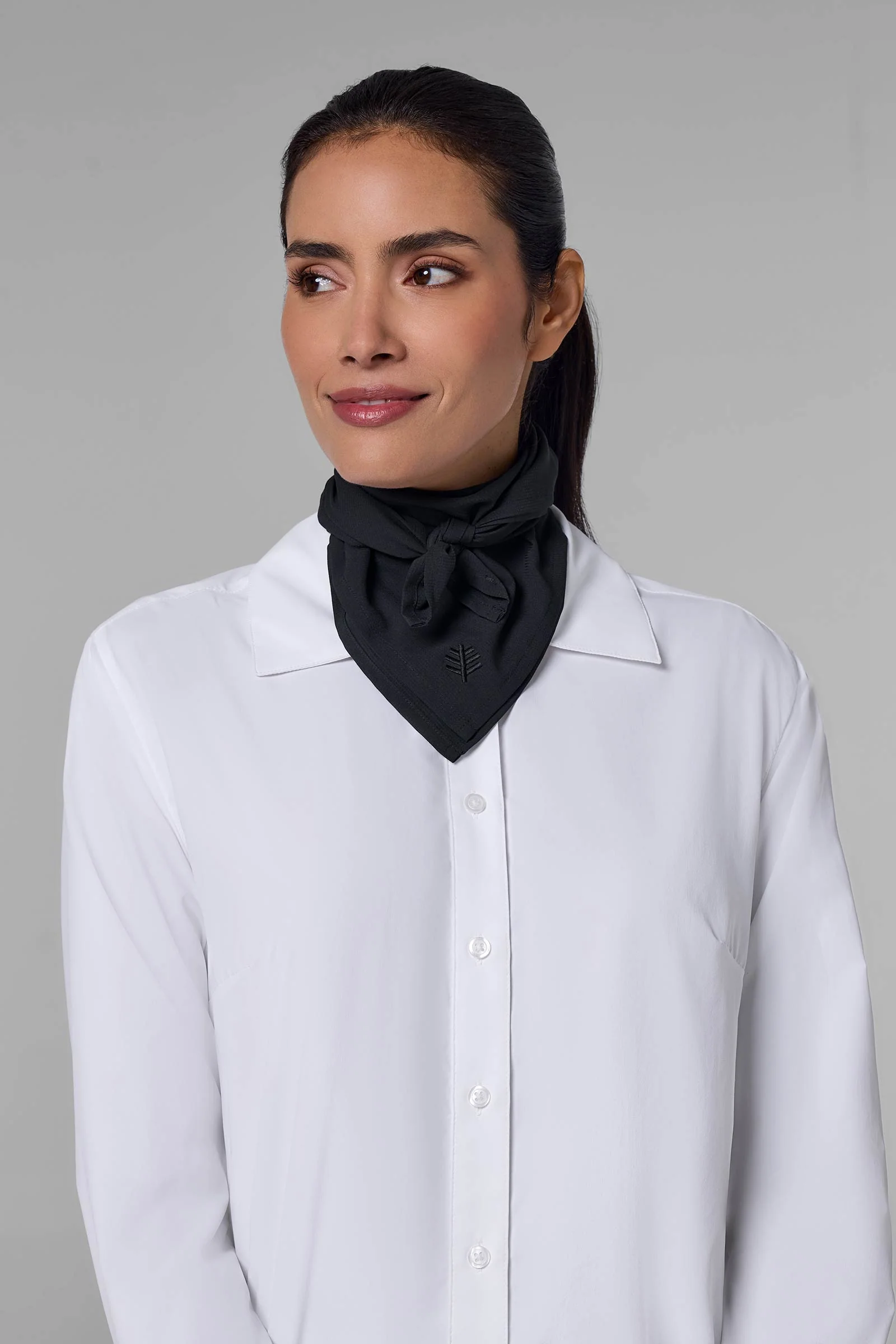 Women's Mackinac Sun Scarf | Black