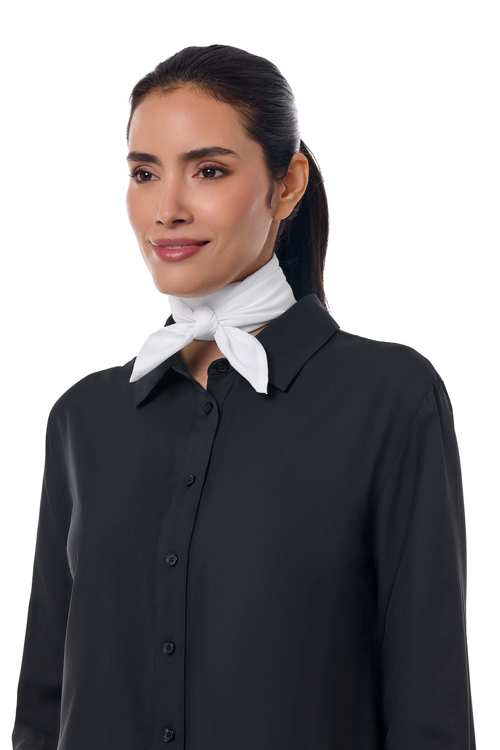 Women's Mackinac Sun Scarf | White - Image 6
