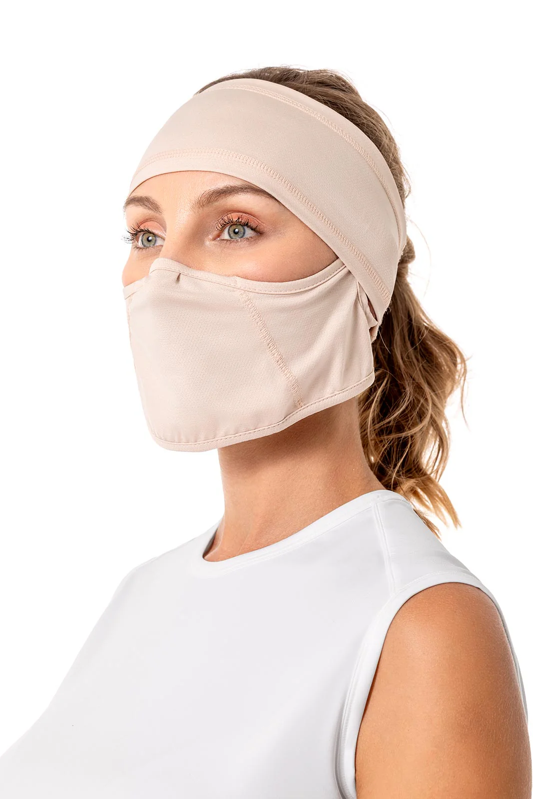 MaxShield Headband | Beige - Image 7