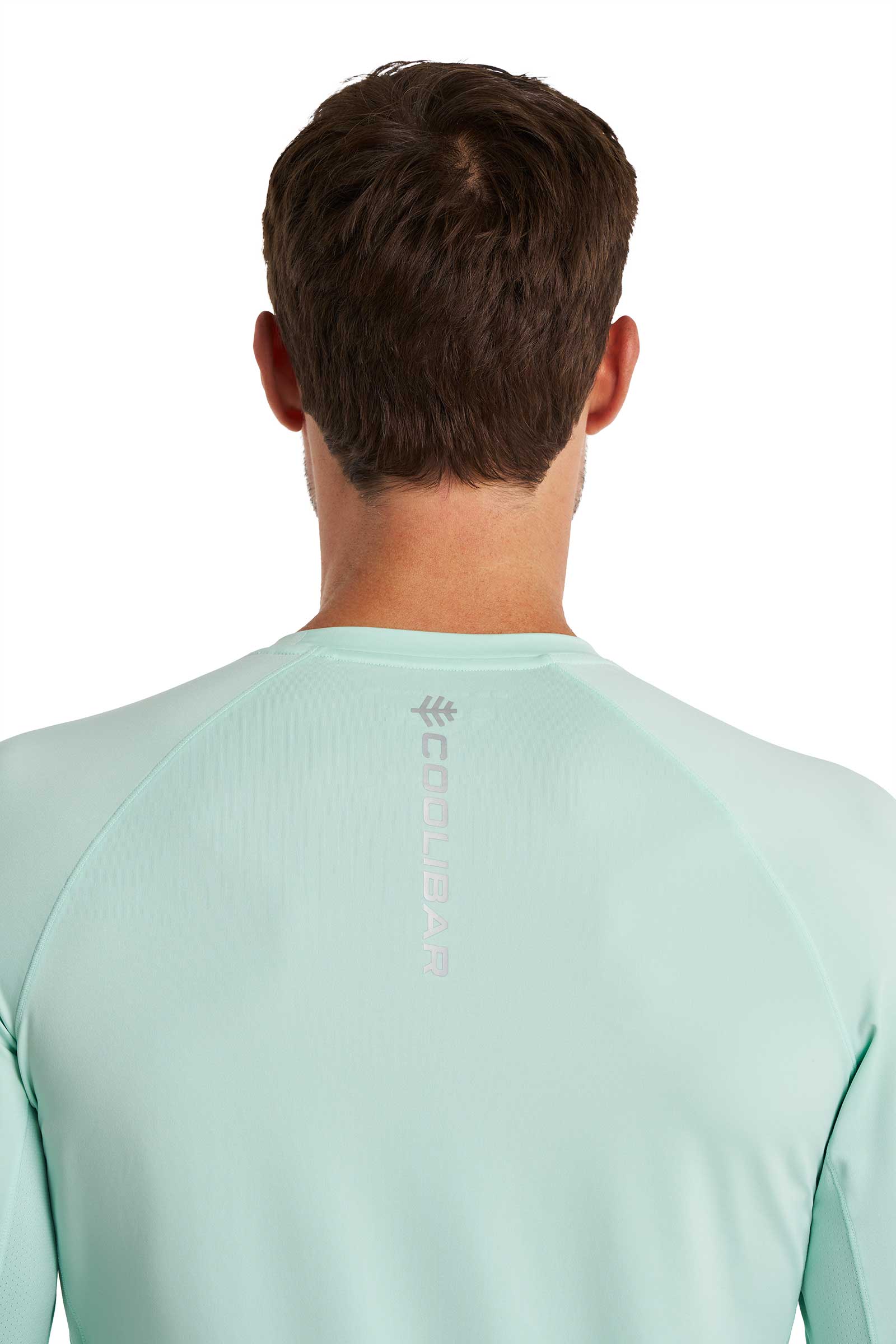 Men's Agility Long Sleeve Performance T-shirt | Honeydew - Image 7