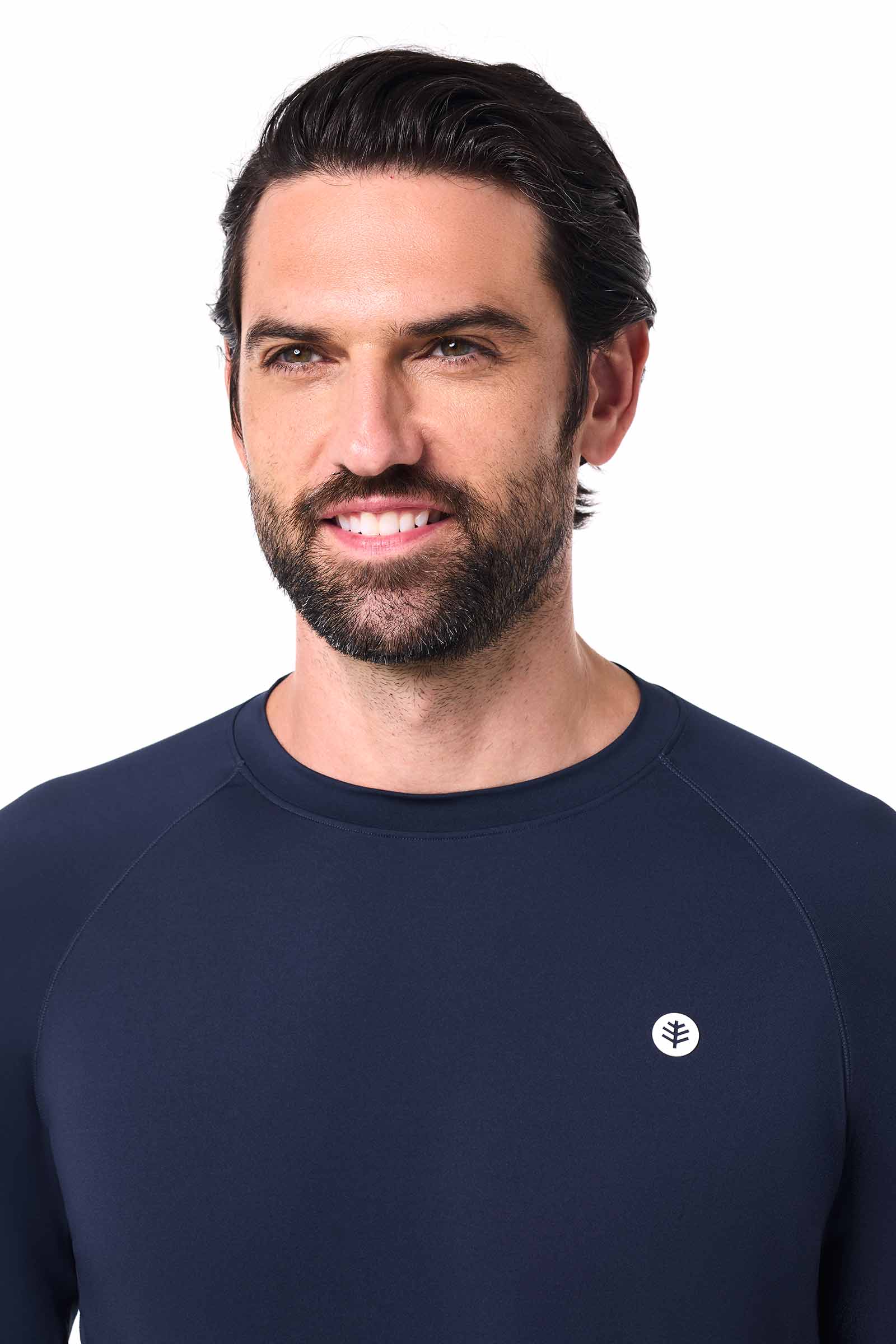Men's Agility Long Sleeve Performance T-shirt | Navy - Image 5