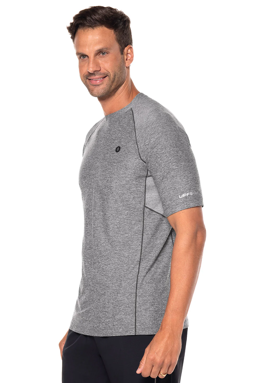 Men's Agility Short Sleeve Performance T-Shirt | Charcoal Heather - Image 3