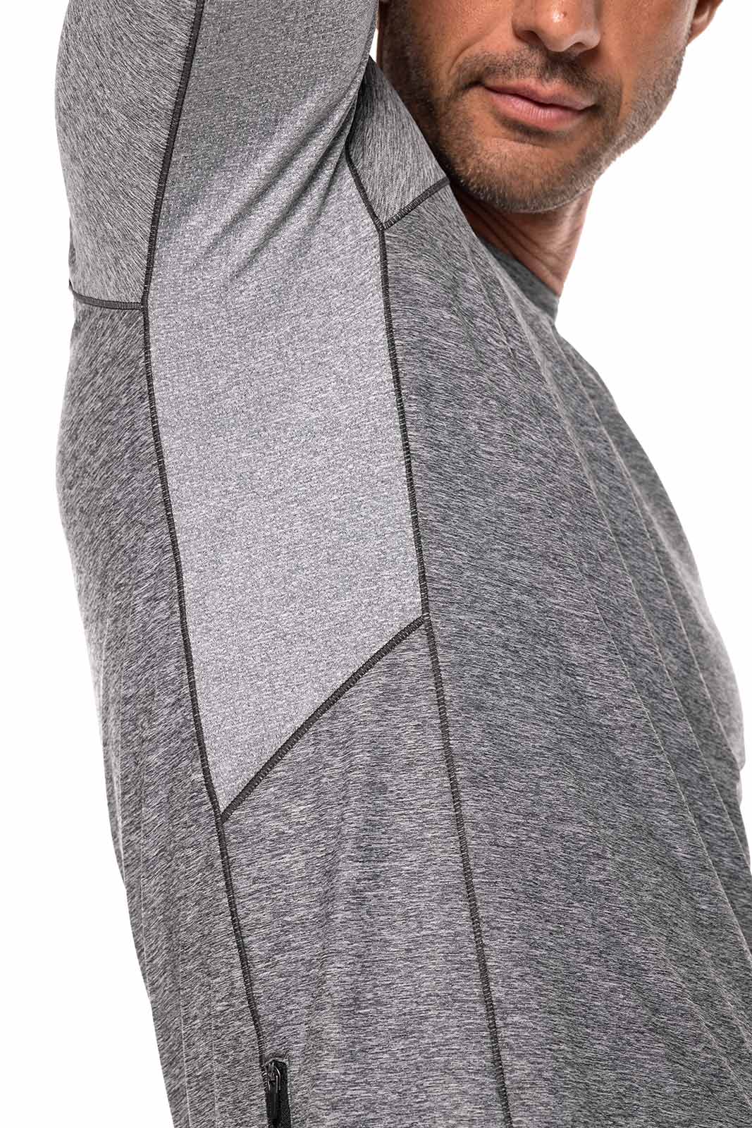 Men's Agility Short Sleeve Performance T-Shirt | Charcoal Heather - Image 7