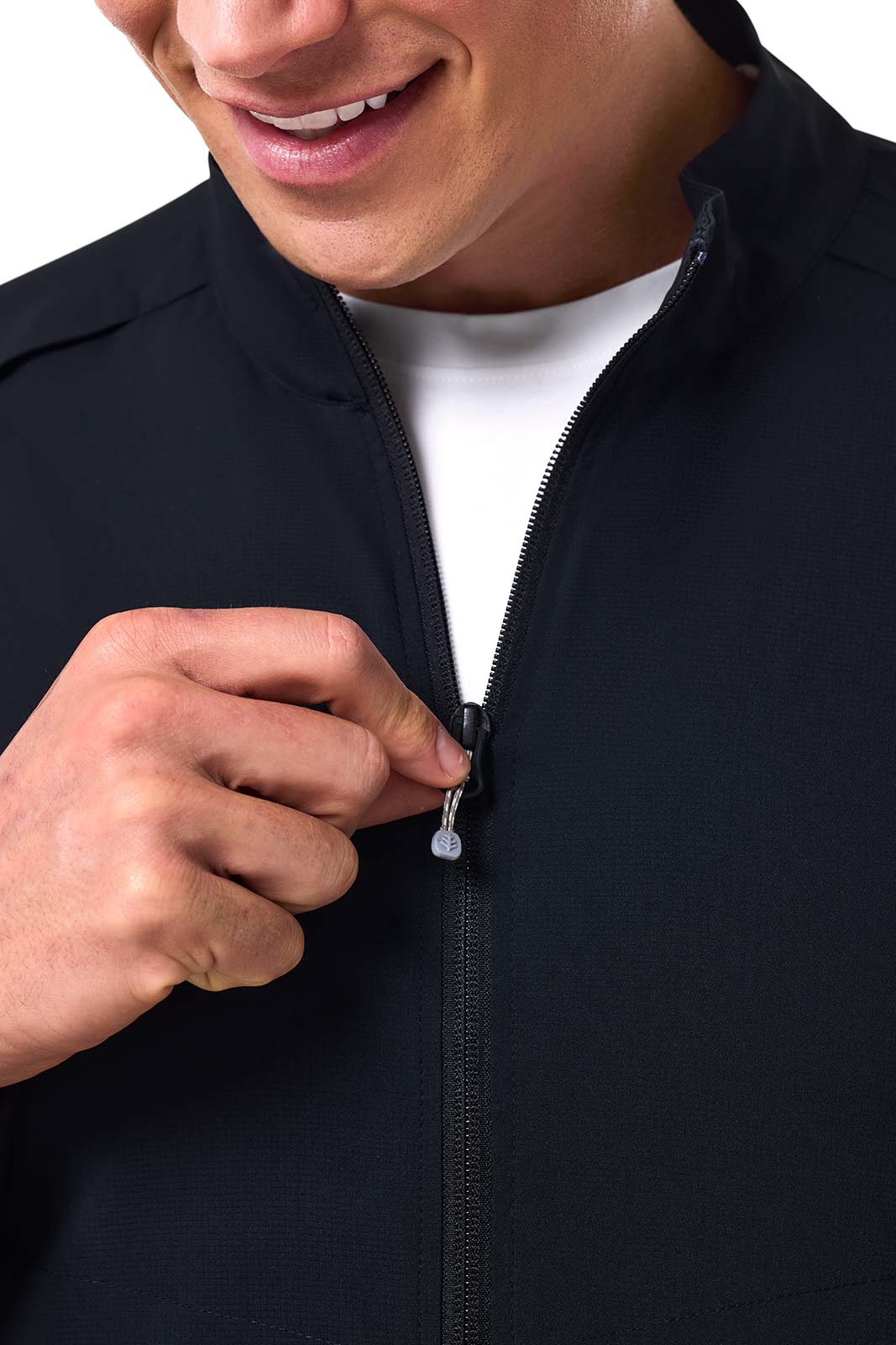 Men's Arcadian Packable Jacket | Black - Image 7