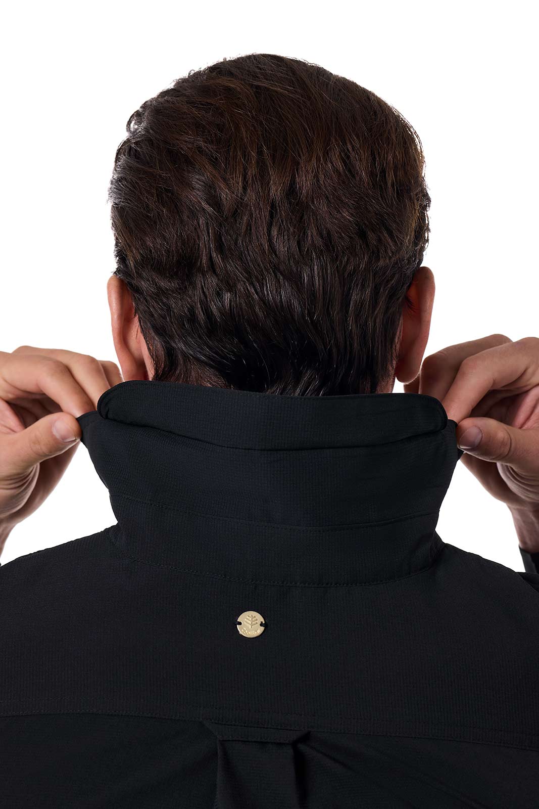 Men's Aricia Long Sleeve Shirt | Black - Image 5