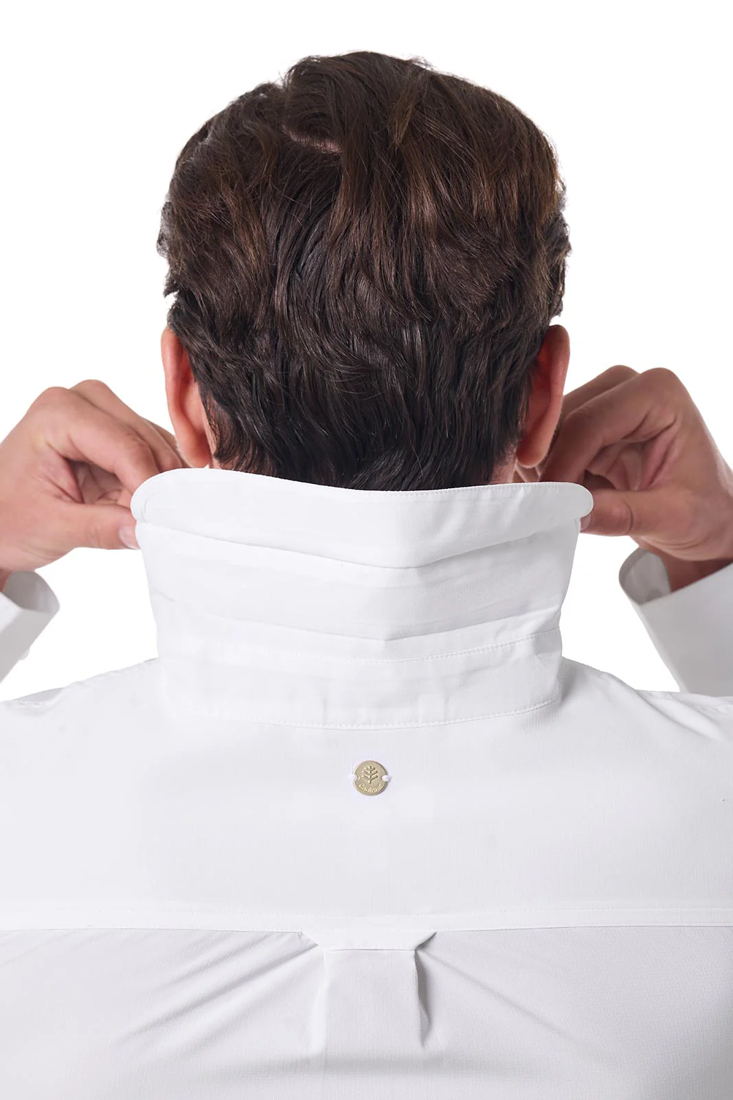 Men's Aricia Long Sleeve Shirt | White - Image 5