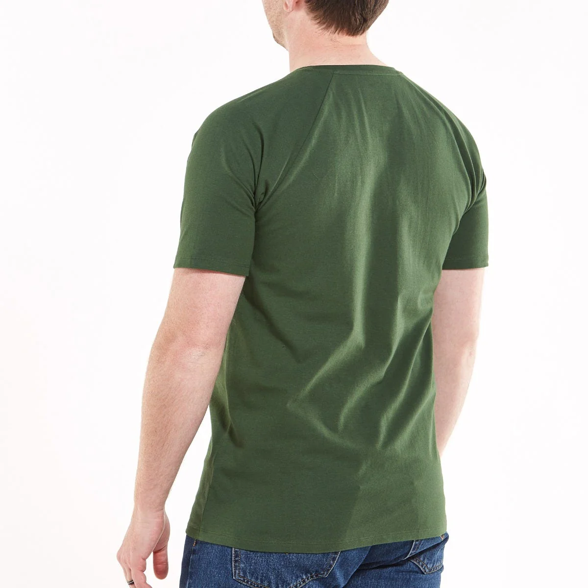 Men's Contractor Short Sleeve Tee | Forest - Image 4