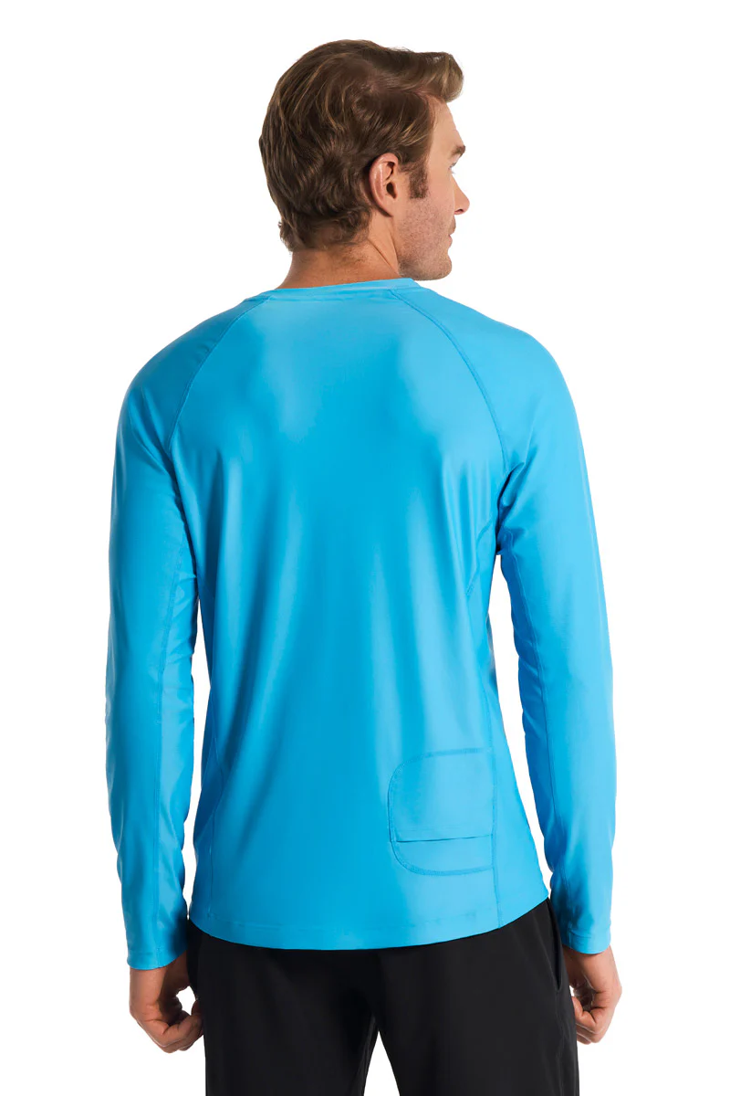 Men's Hightide Lite Long Sleeve Shirt | Malibu Blue - Image 5