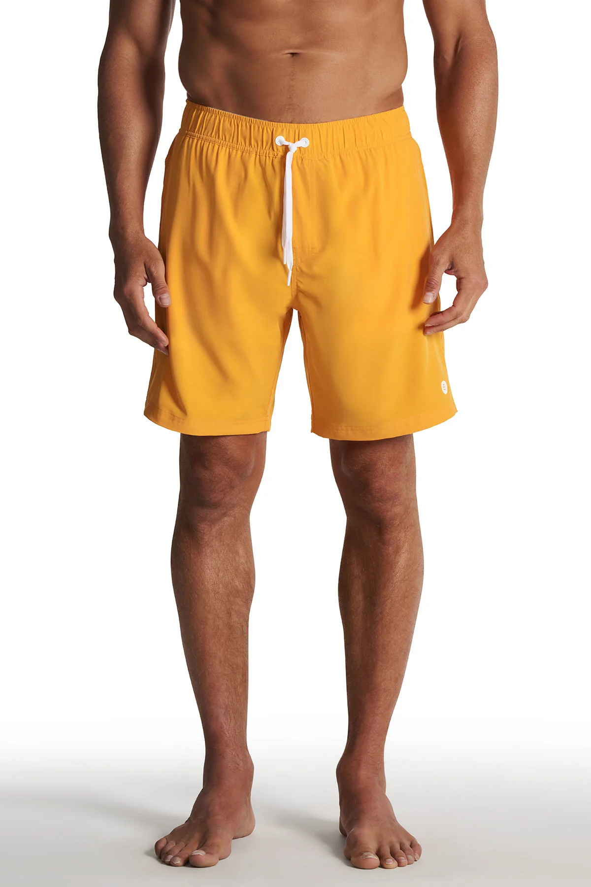 Men's Kahuna Swimming Shorts 7.5" | Apricot Crush - Image 2