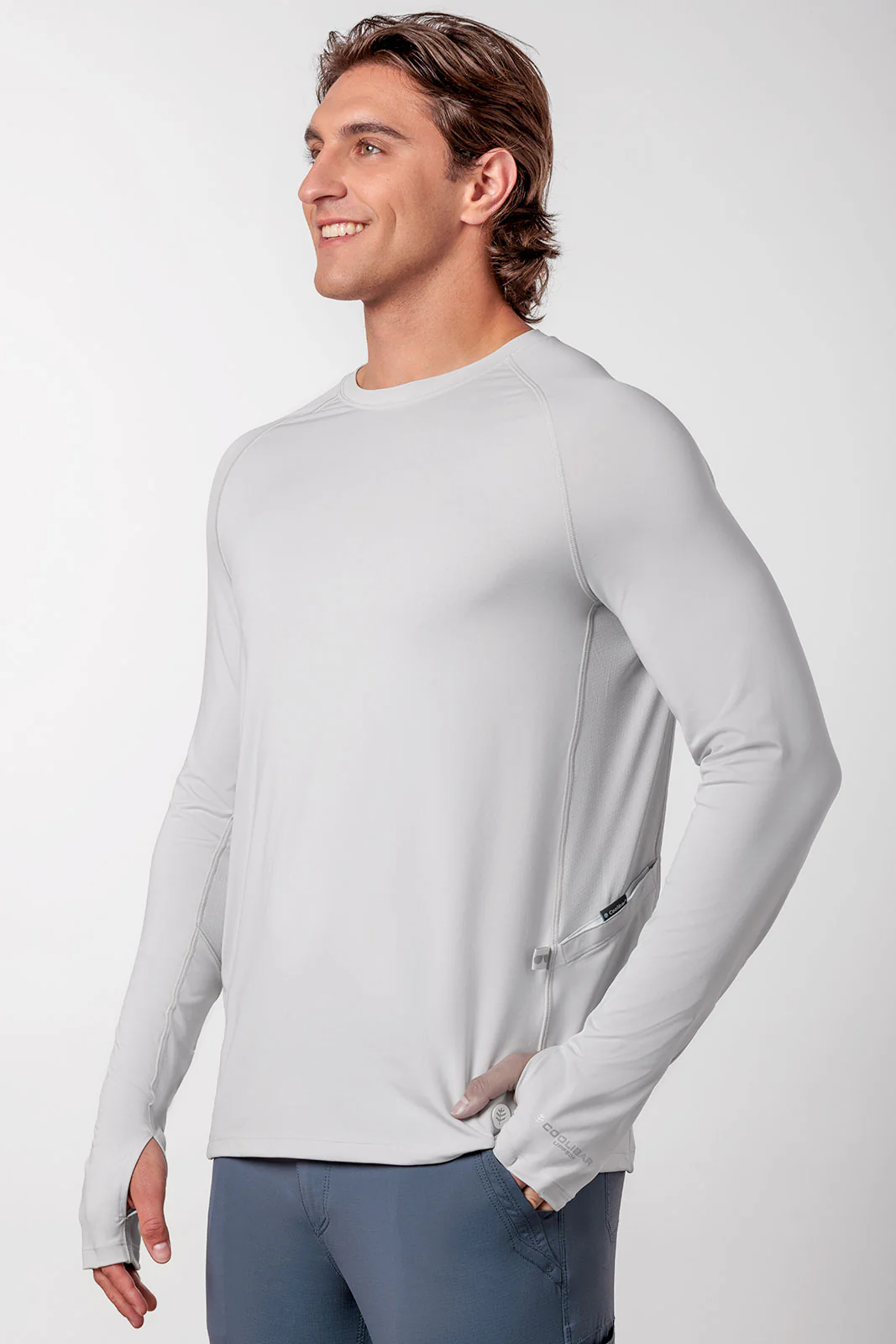 Men's Lighthouse Point Boat Tee | Sleek Grey - Image 8