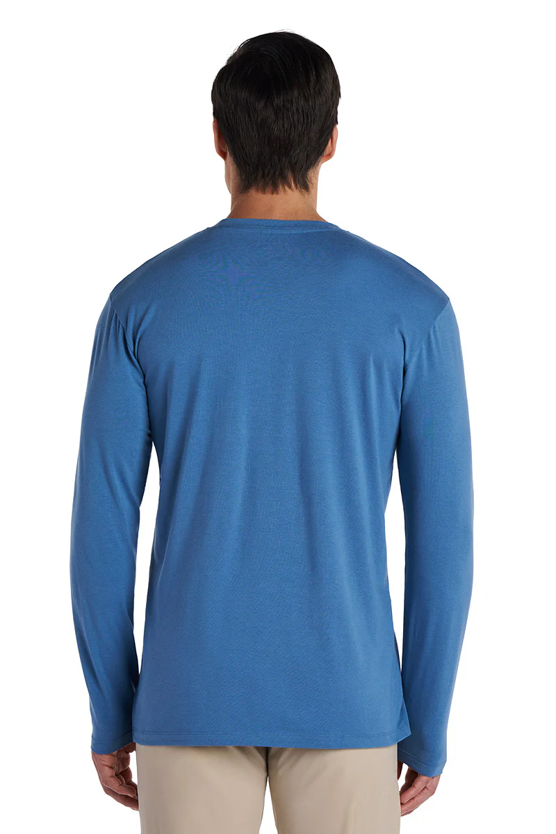 Men's Morada Everyday Long Sleeve T-Shirt | Blue Dusk - Image 3