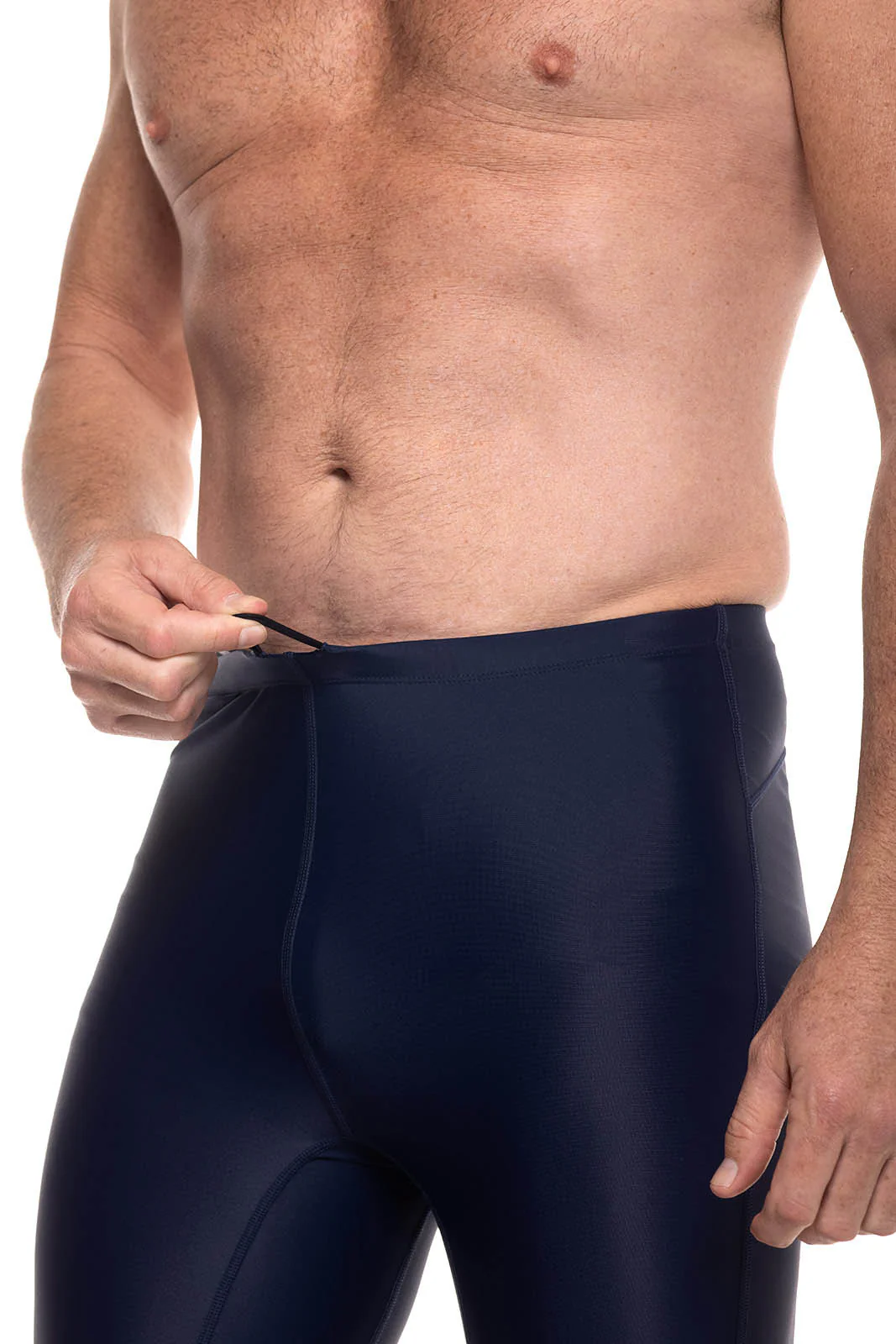 Men's Point Break Swim Tights | Navy Colorblock - Image 5