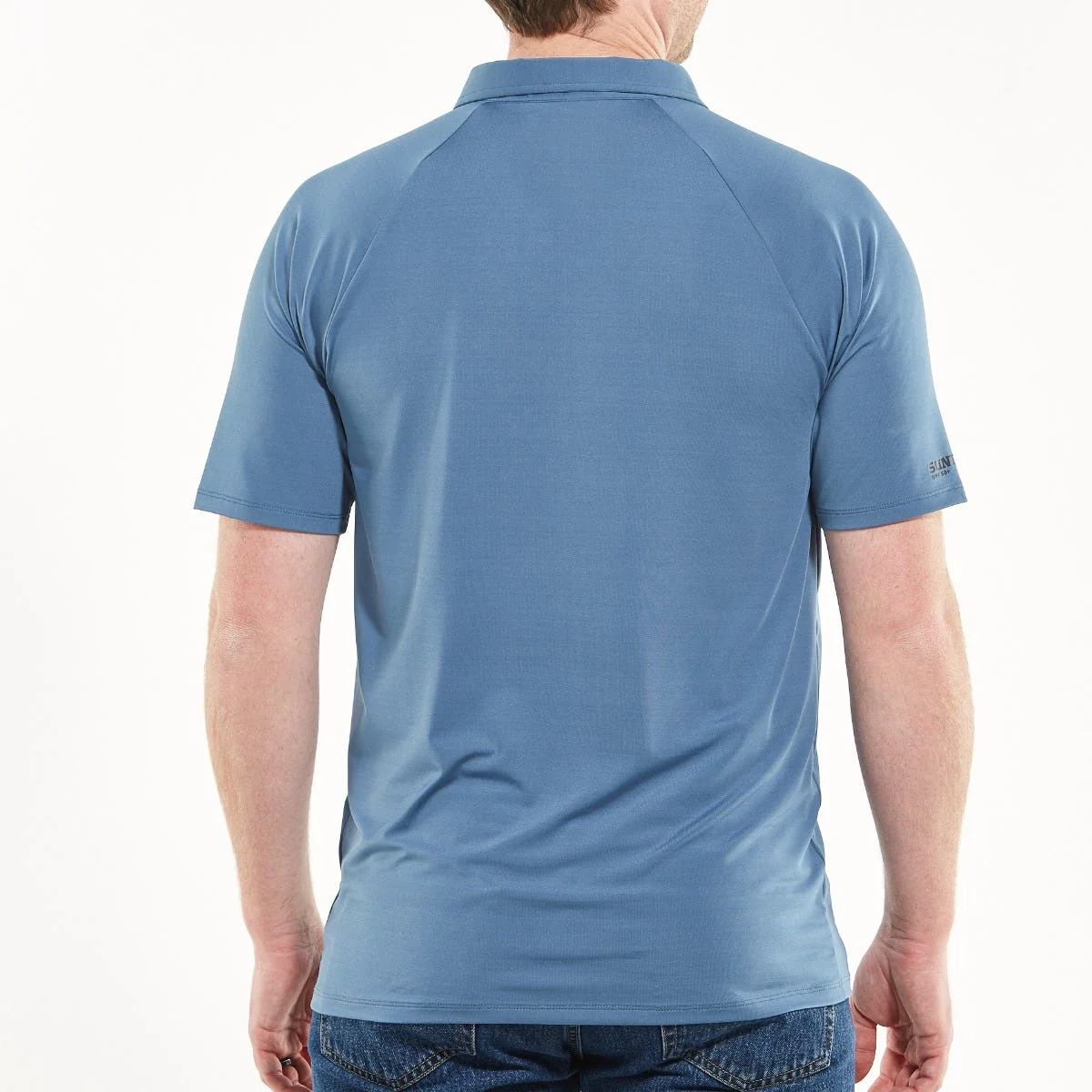 Men's Resort Short Sleeve Polo | Lake Water - Image 3