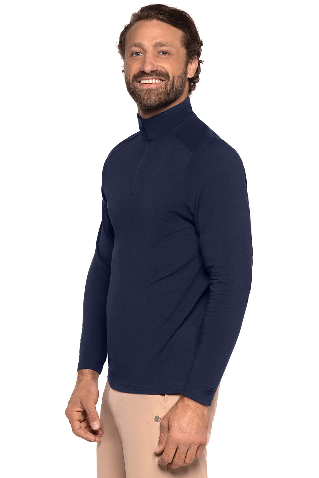 Men's Sonora Quarter-Zip | Navy - Image 3