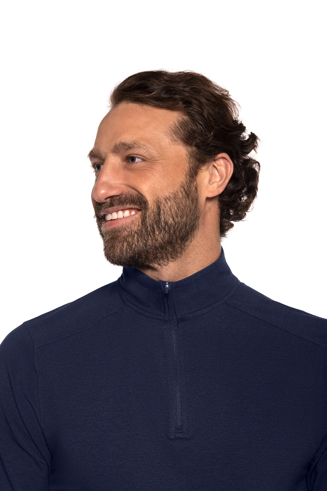 Men's Sonora Quarter-Zip | Navy - Image 4