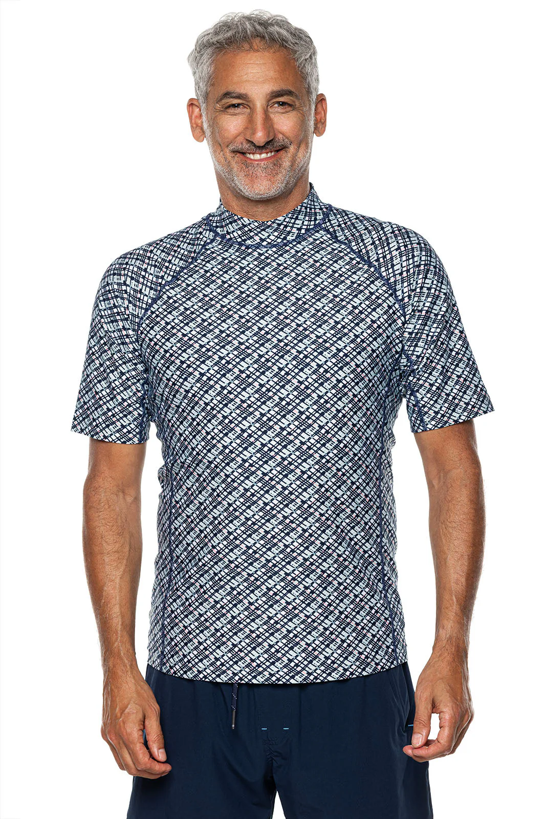 Men's Tulum Short Sleeve Surf Rash Guard | Regular Parent - Image 4