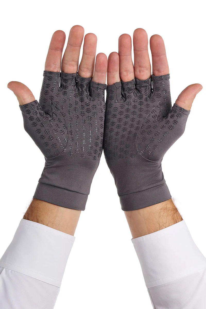 Ouray Fingerless Gloves | Charcoal - Image 5