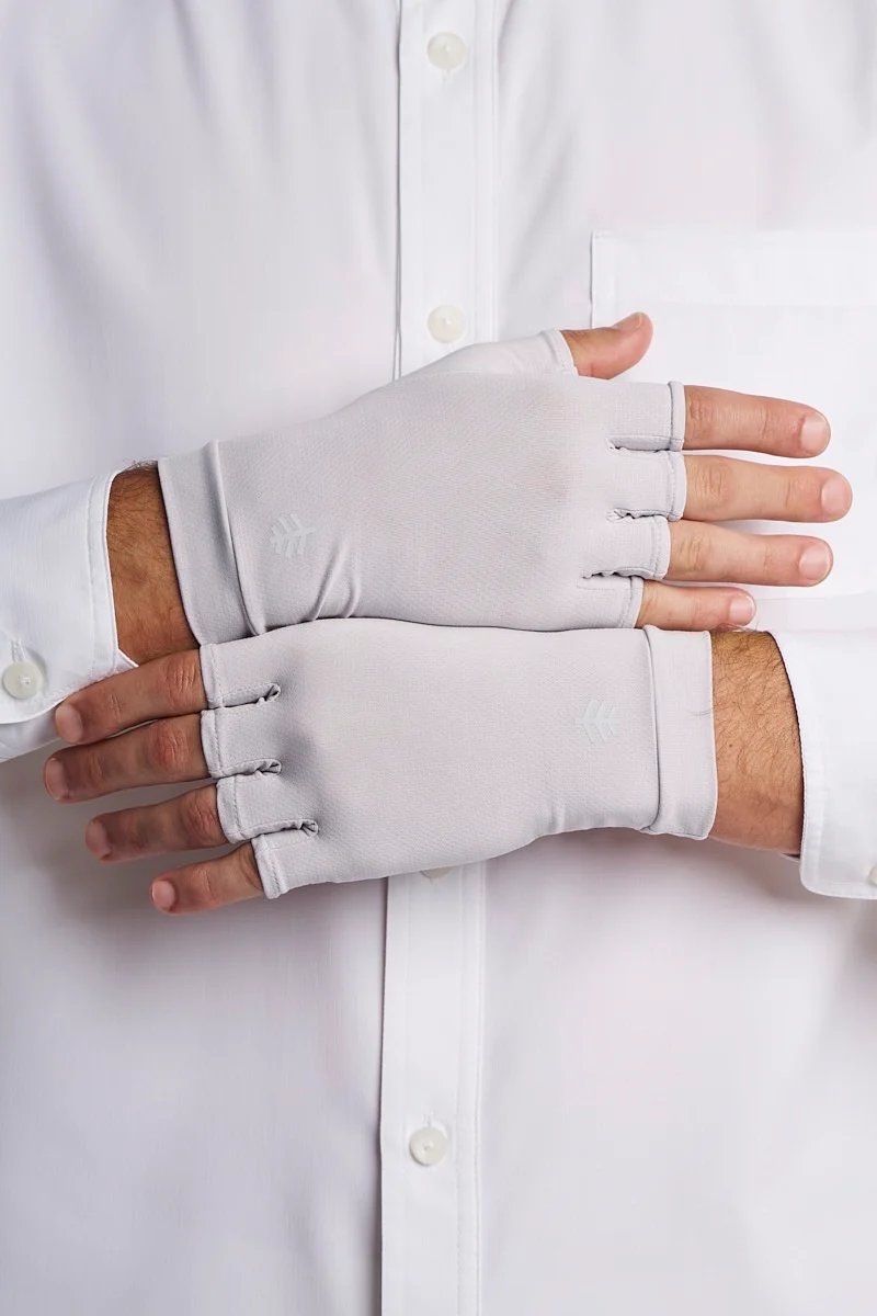 Ouray Fingerless Gloves | Sleek Grey - Image 4