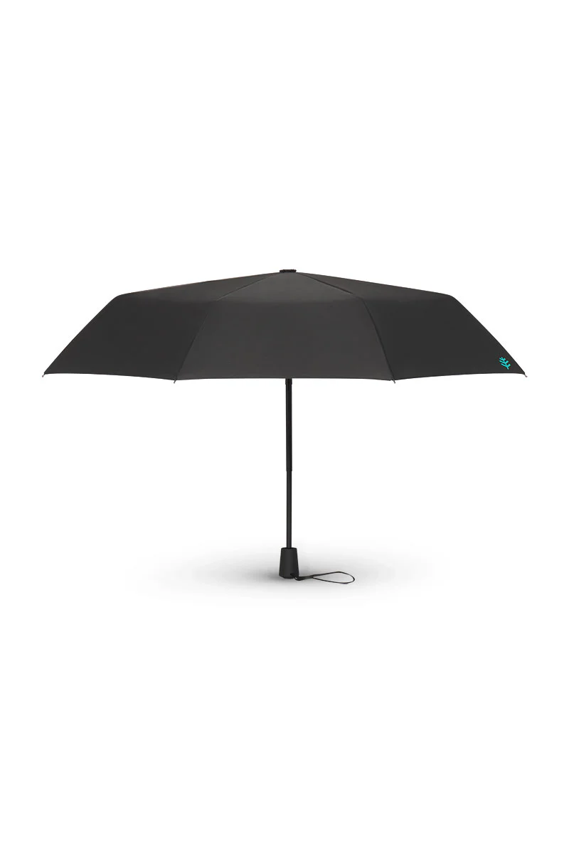 Sanya Compact Umbrella | Black Matte Black Coating - Image 5