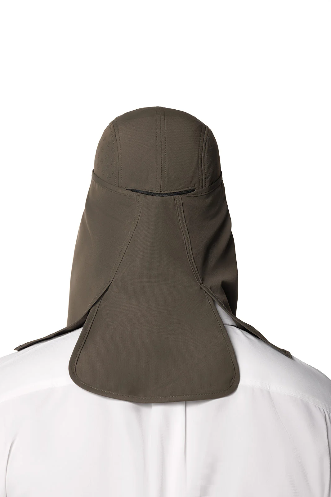 Teton Lightweight Neck Drape Hat | Deep Olive - Image 3