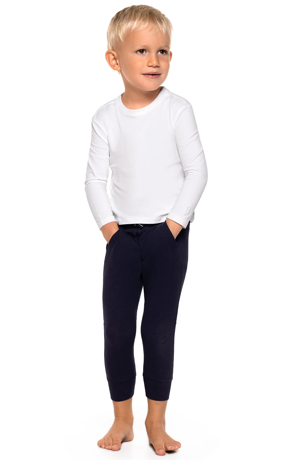 Toddler Coco Plum Everyday Long Sleeve T-Shirt | White - Image 6