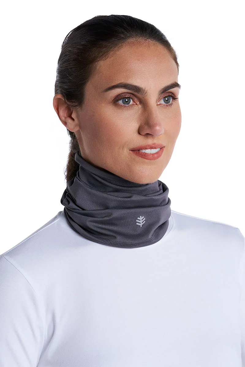 Unisex La Plata UV Neck Gaiter | Charcoal - Image 3
