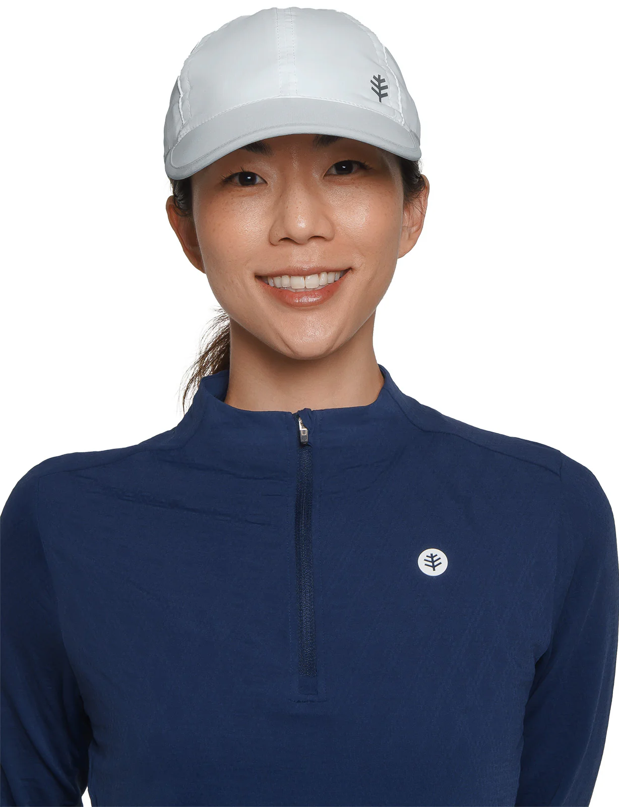 Unisex Lenny Adjustable Sports Cap | White/Silver - Image 5