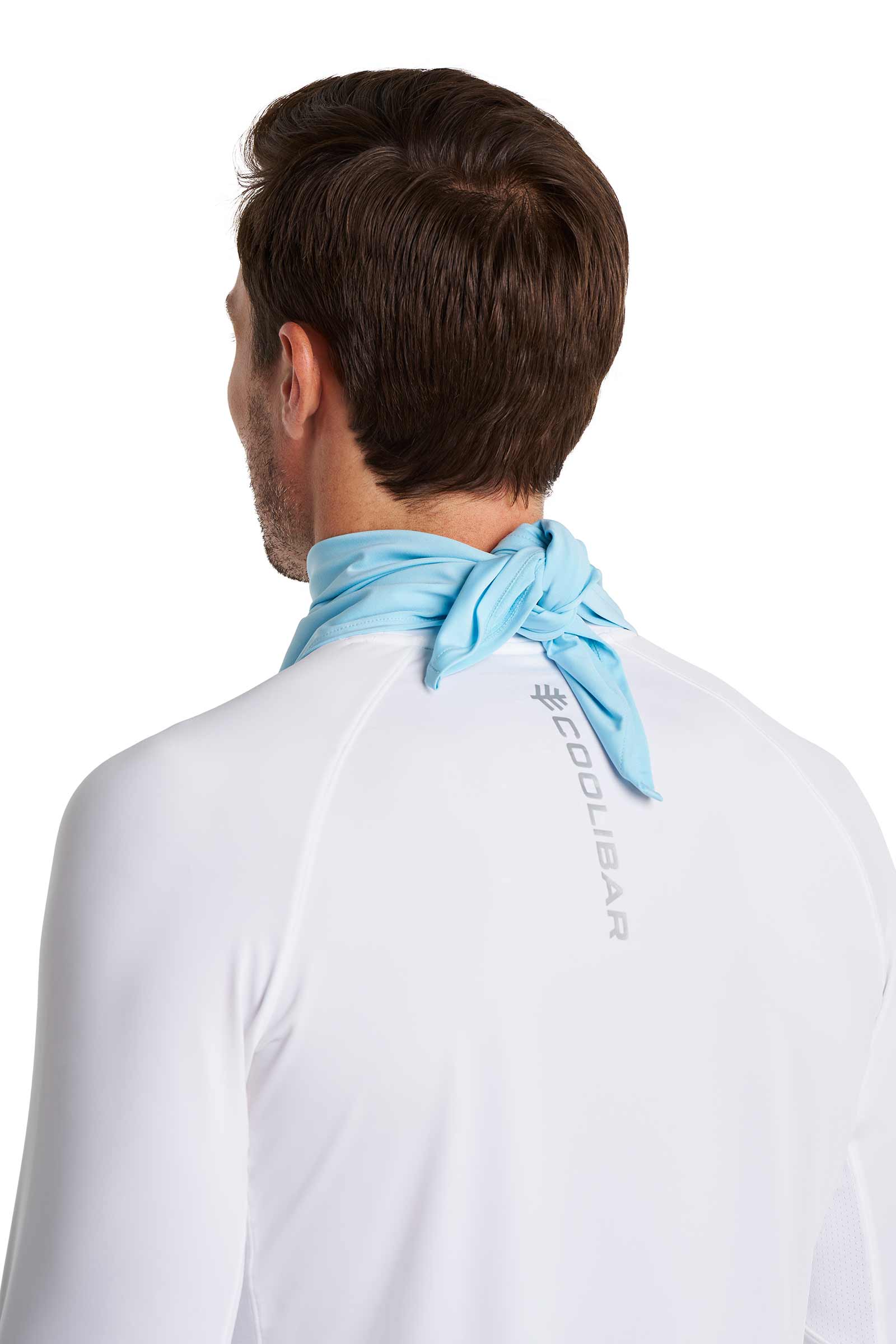 Unisex Virasana Performance Bandana | Arctic Blue - Image 6
