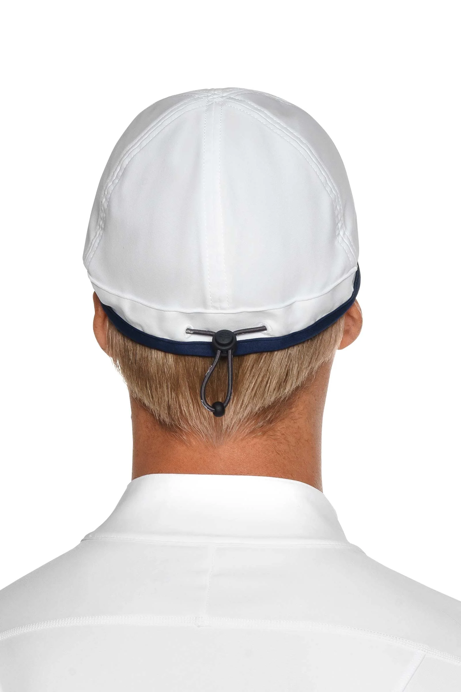 Unisex Wave Rider Swim & Sports Cap | White - Image 4