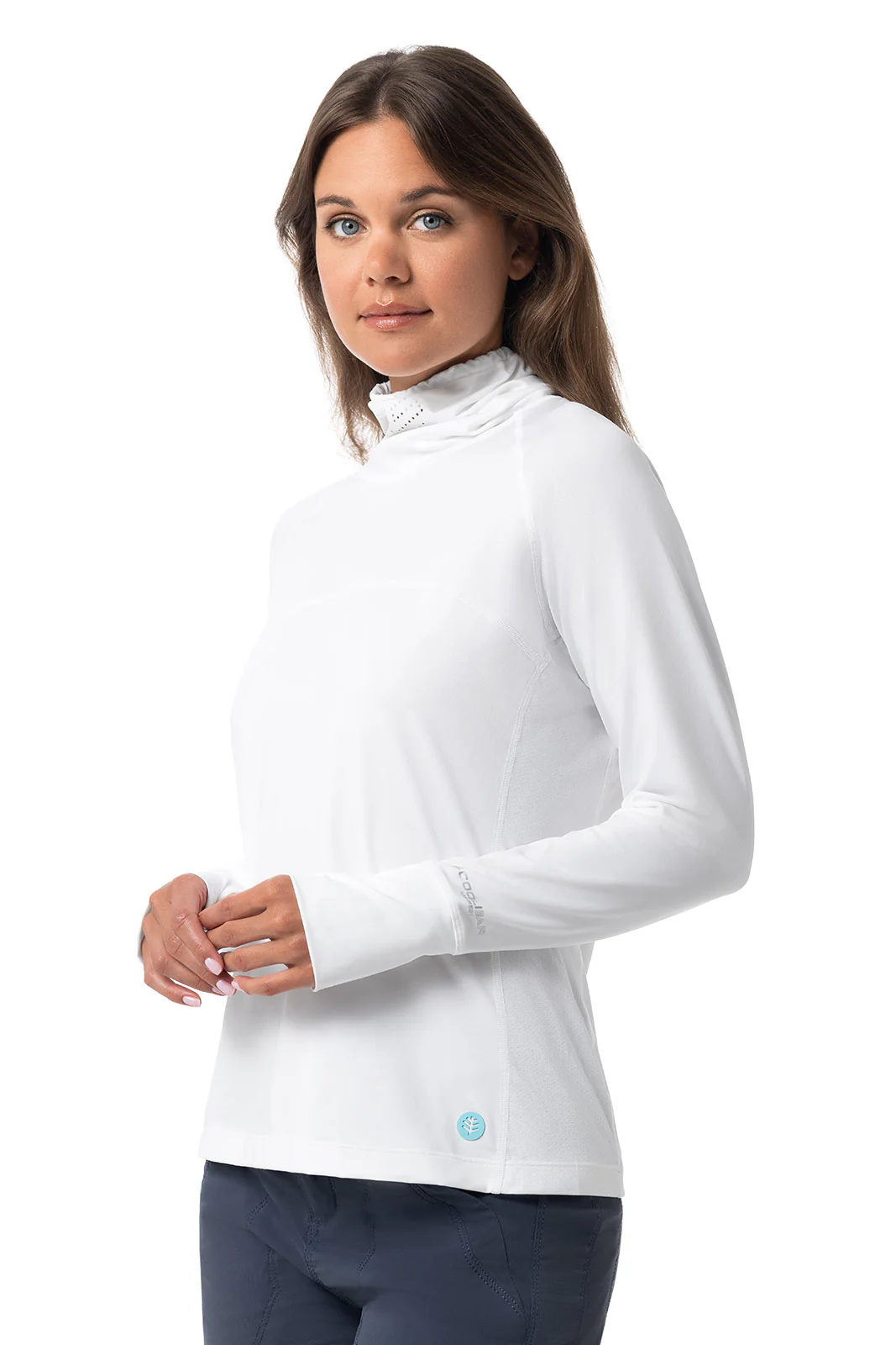 Women's Paros Vented Fishing T-Shirt | White - Image 3