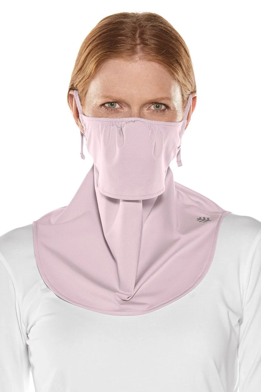 Vermilion Face Mask with Neck Coverage | Dusty Mauve