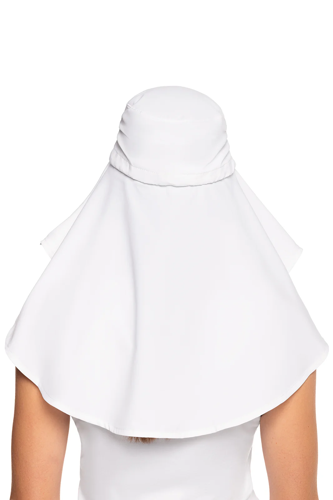 Anastasia Elegant Full Coverage Hat | White - Image 3