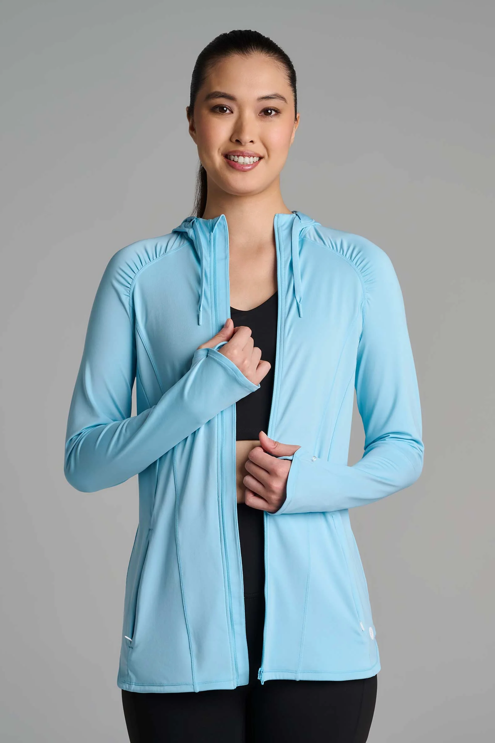 Women's Astir Full-Zip Jacket | Arctic Blue - Image 11