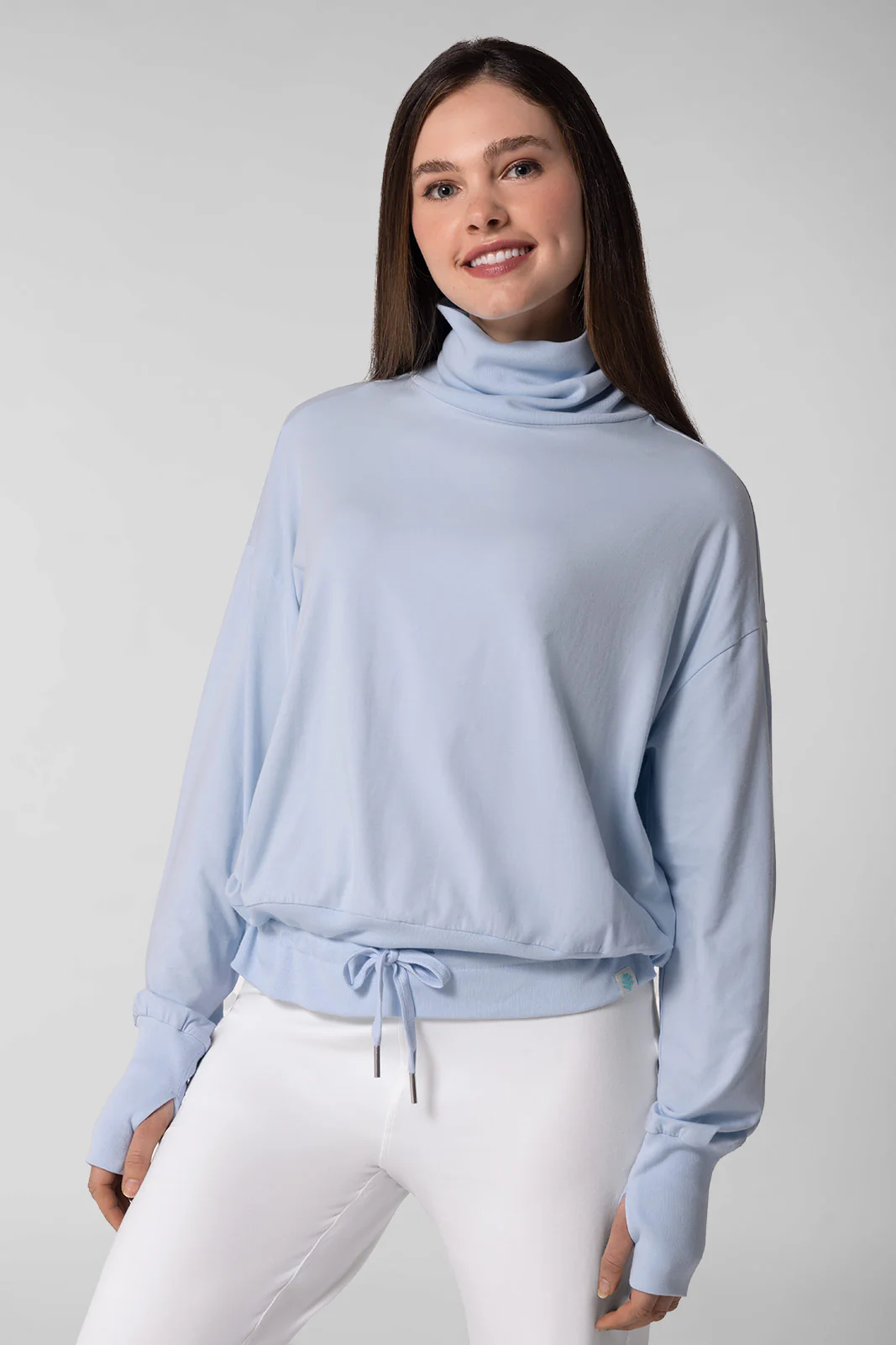 Women's Bay Harbor Tie Waist Tee | Regular Parent - Image 6