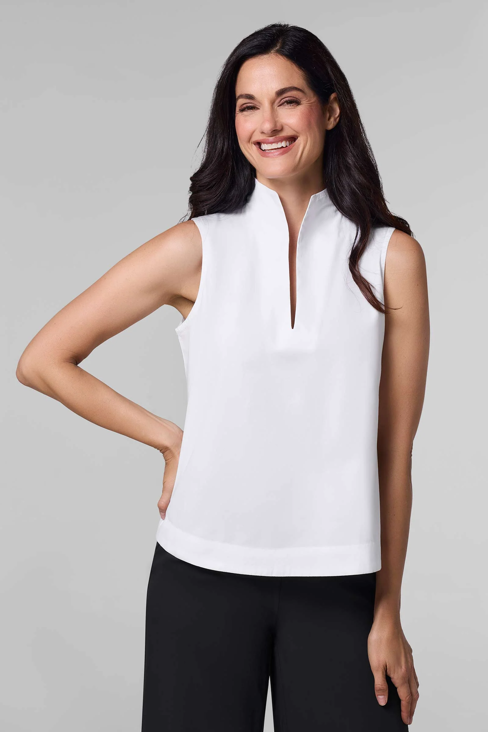 Women's Cape Coral Stand Collar Blouse | Clearance Parent - Image 3