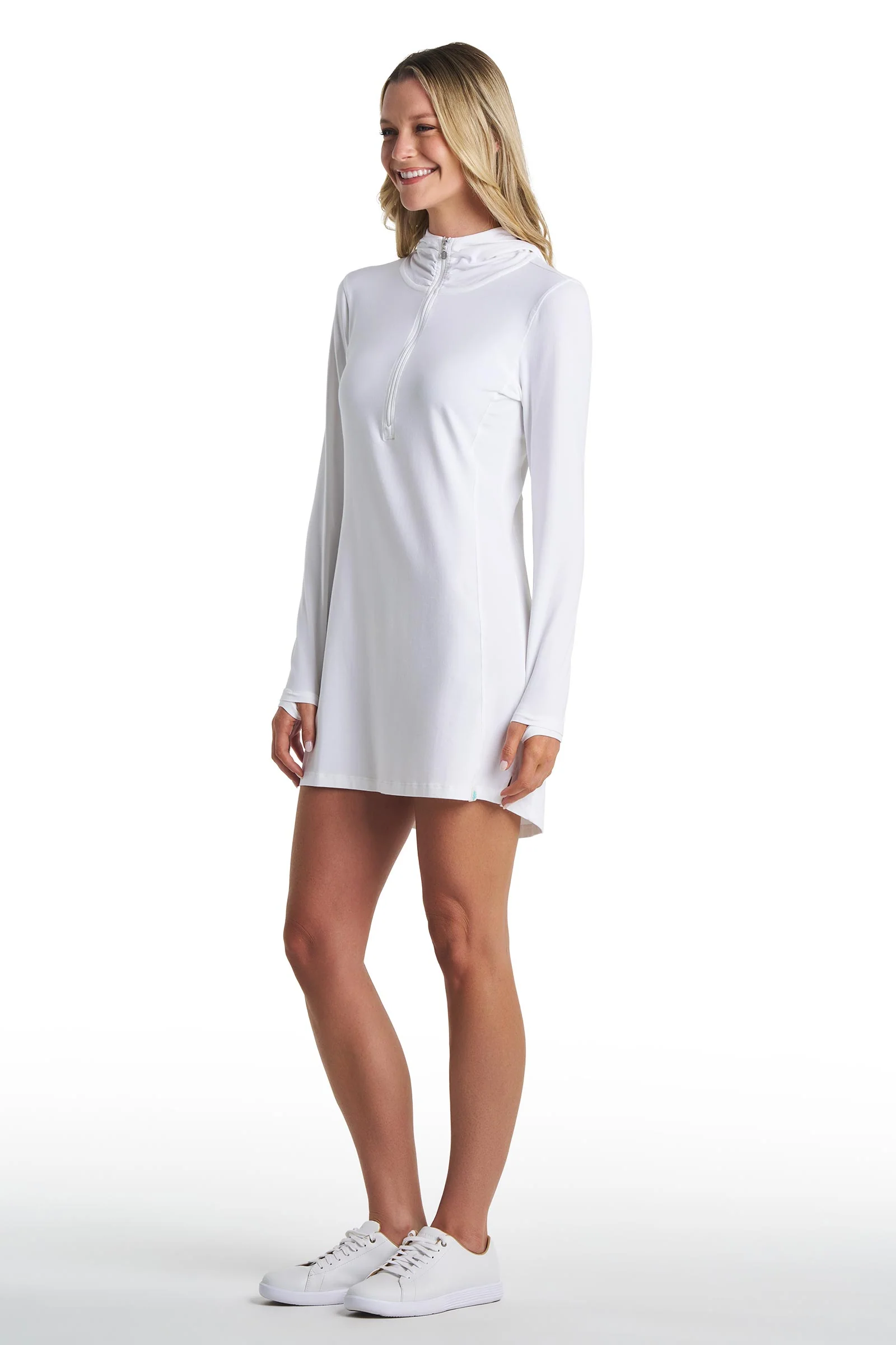 Women's Catalina Beach Cover-Up Dress 2.0 | White - Image 4