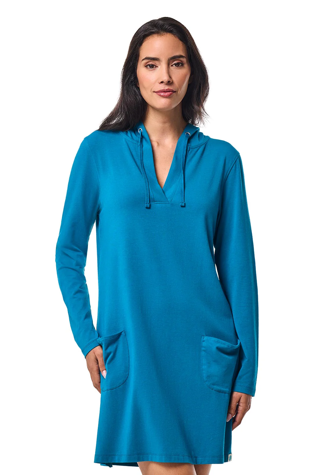 Women's Catalina Cover-Up Dress with Pockets | Bluejay - Image 4