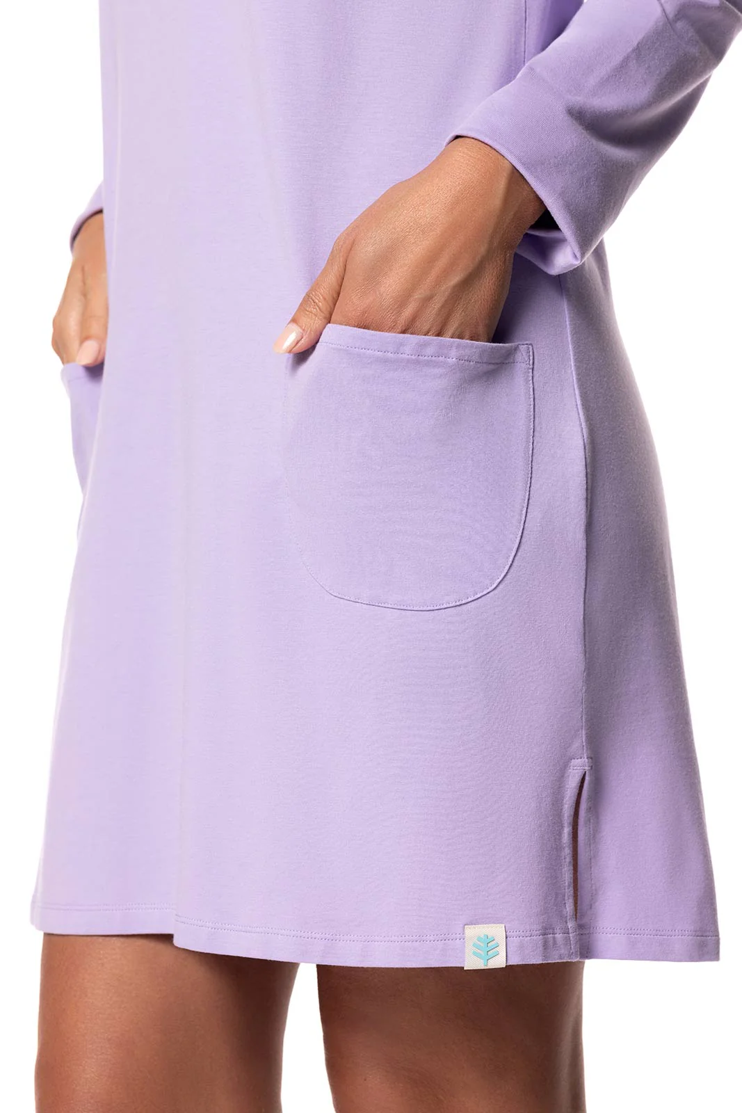 Women's Catalina Cover-Up Dress with Pockets | Lavendula - Image 9