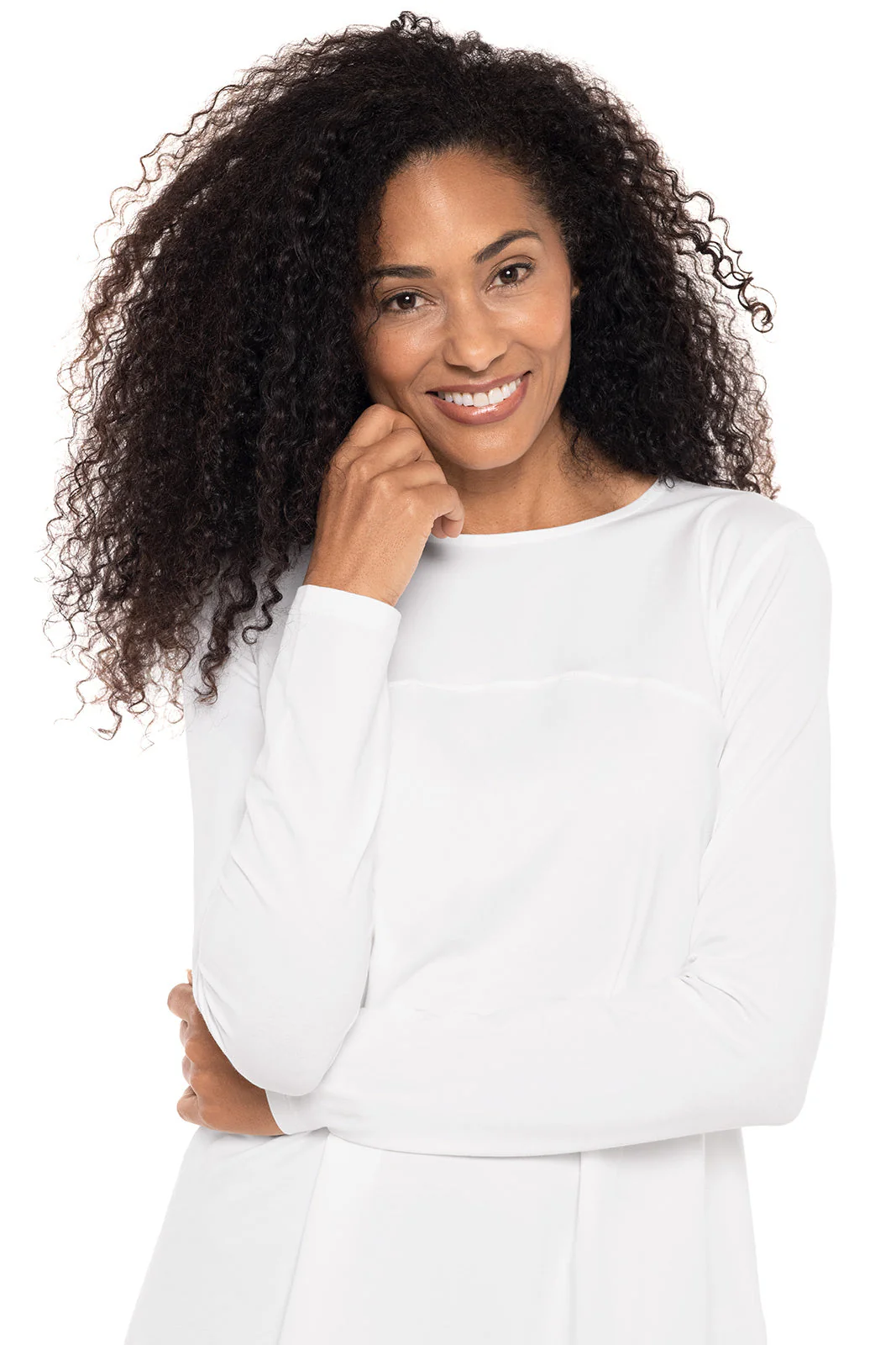 Women's Daybreak Swing Long Sleeve T-Shirt | White - Image 6