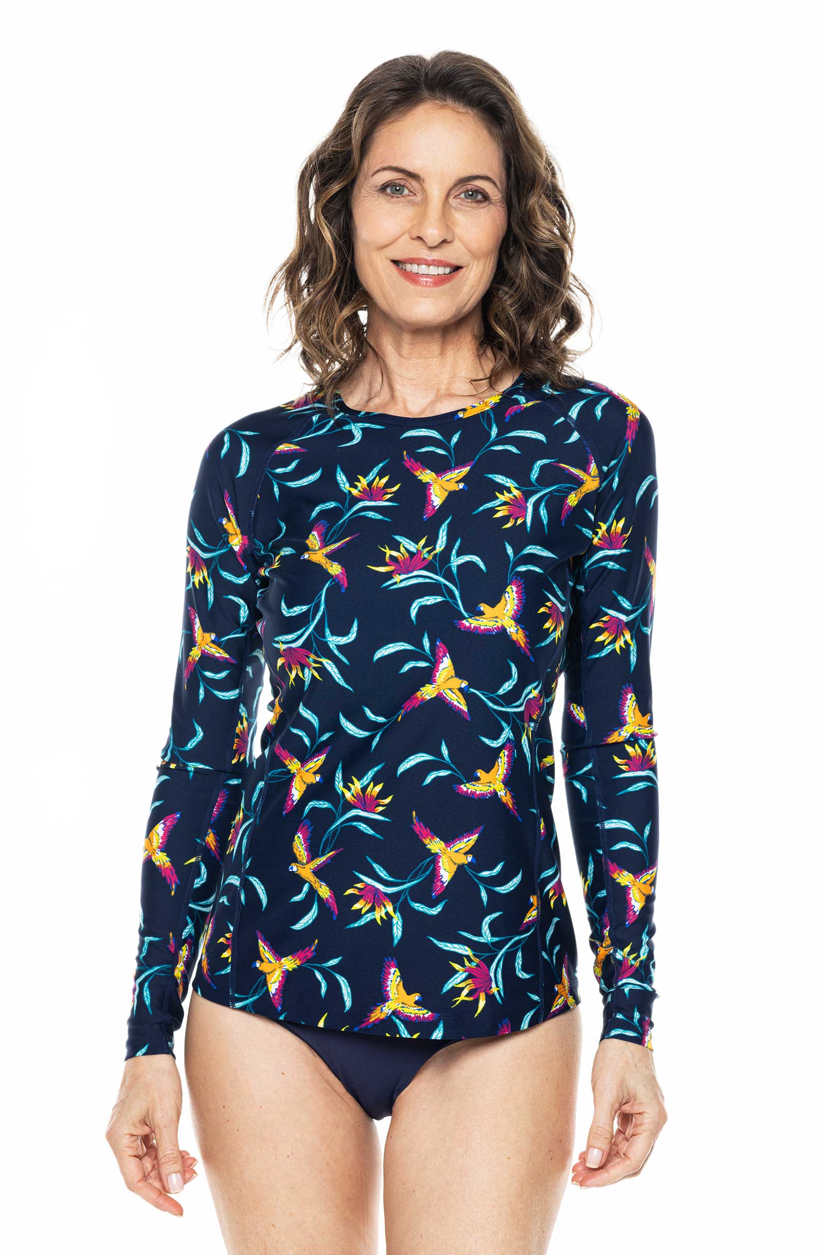 Women's Hightide Long Sleeve Swim Shirt | Regular Parent - Image 7