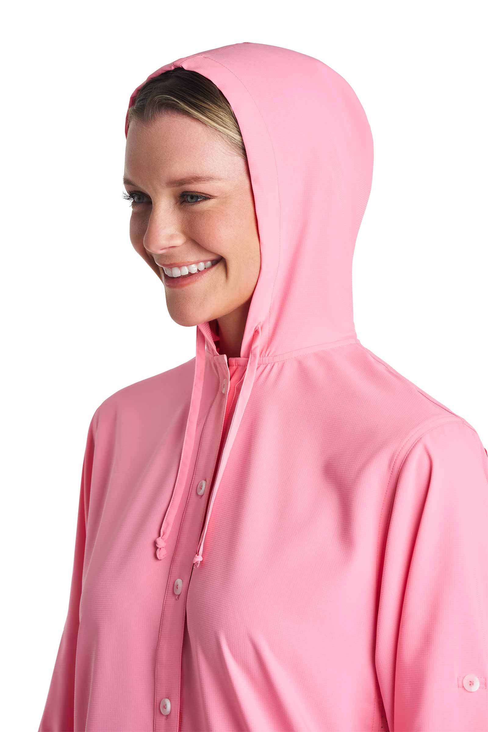 Women's Iztapa Beach Shirt | Flamingo Pink - Image 8