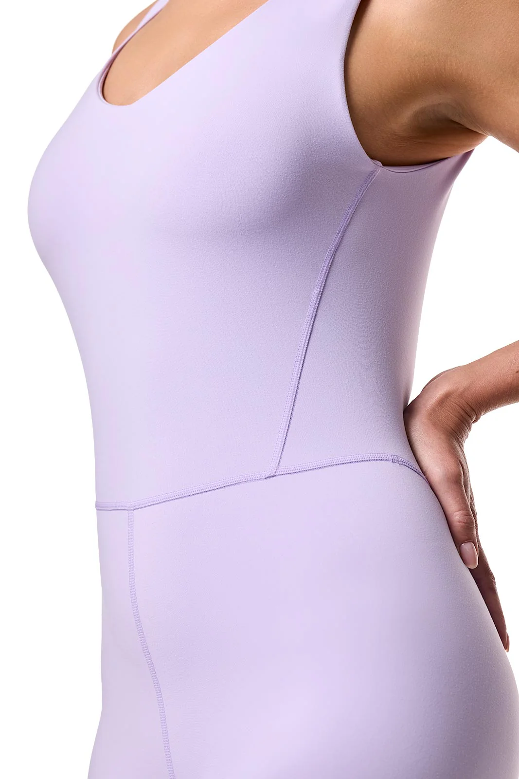 Women's Lotus Yoga Bodysuit | Lavendula - Image 4