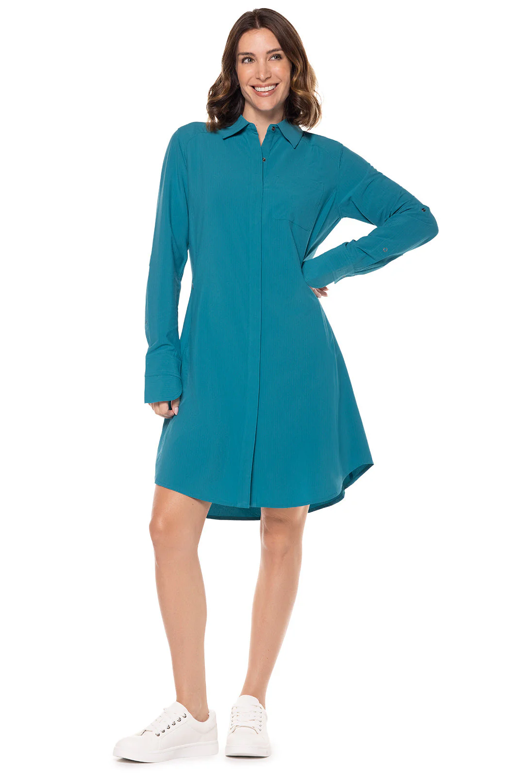 Women's Malta Travel Shirt Dress | Regular Parent - Image 4