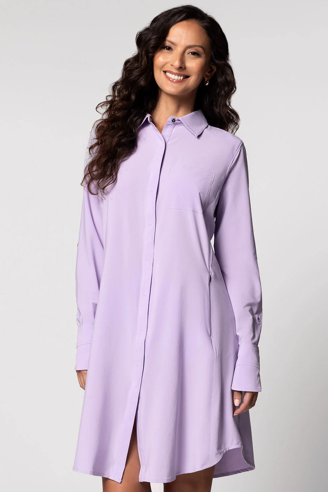 Women's Malta Travel Shirt Dress | Regular Parent - Image 9