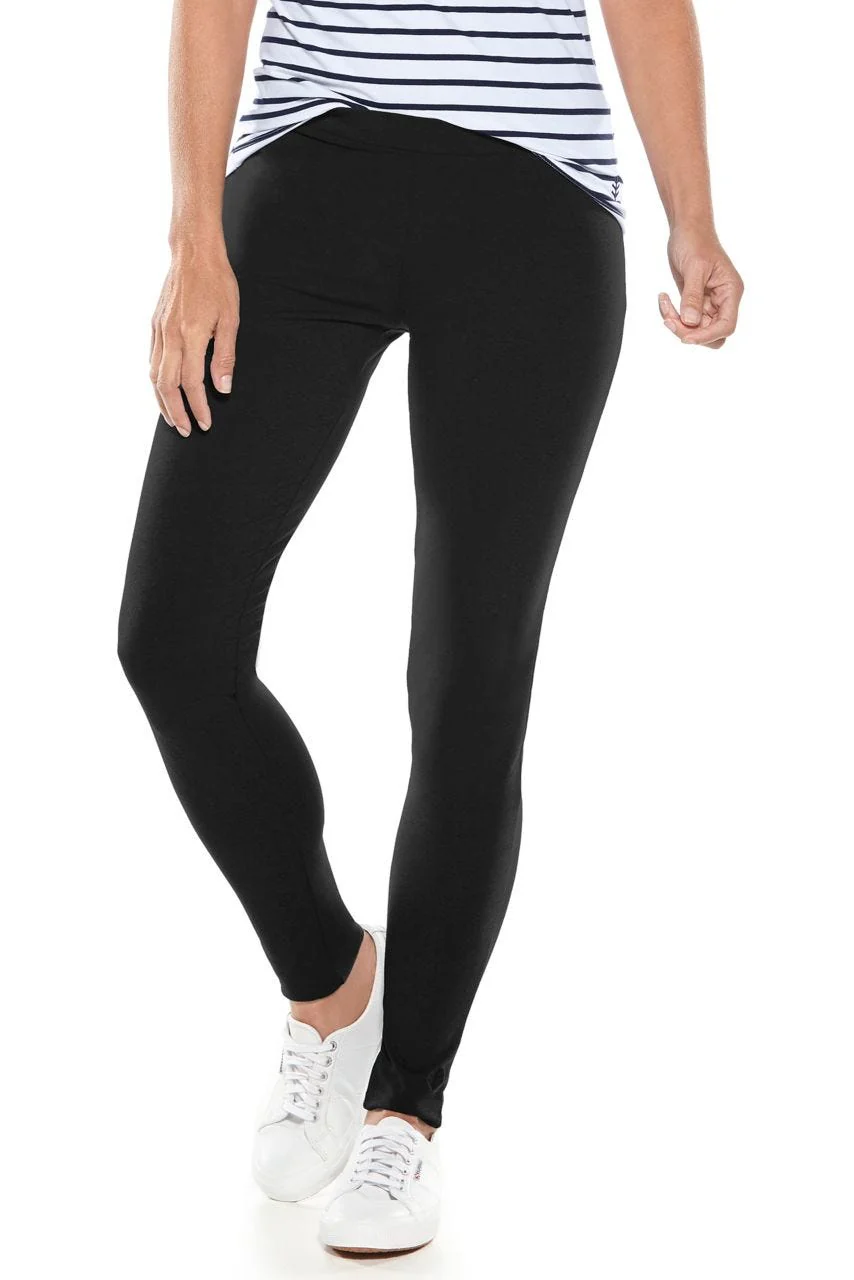 Women's Monterey Summer Leggings | Black - Image 2