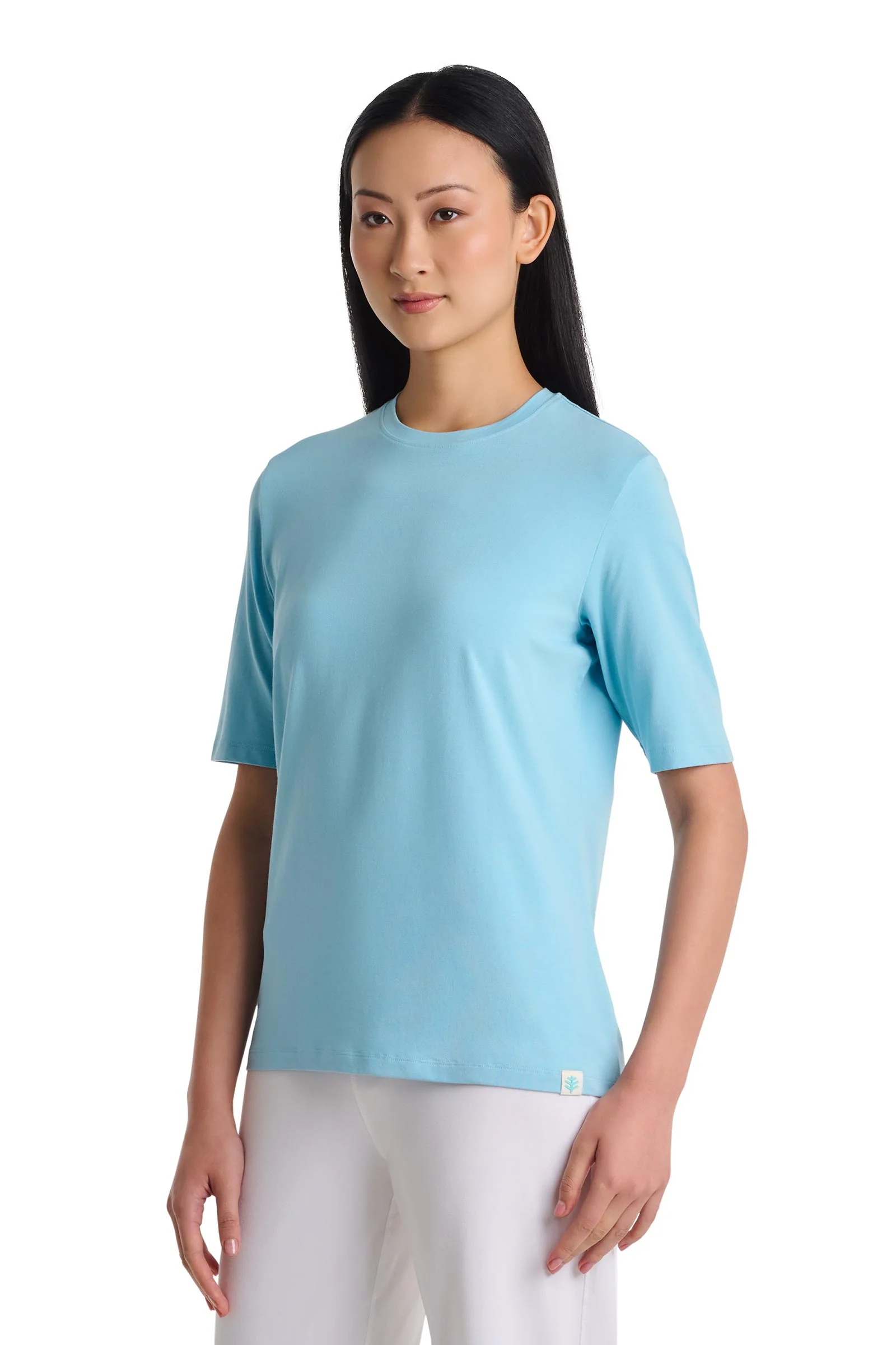 Women's Morada Everyday Short Sleeve T-Shirt | Arctic Blue - Image 4