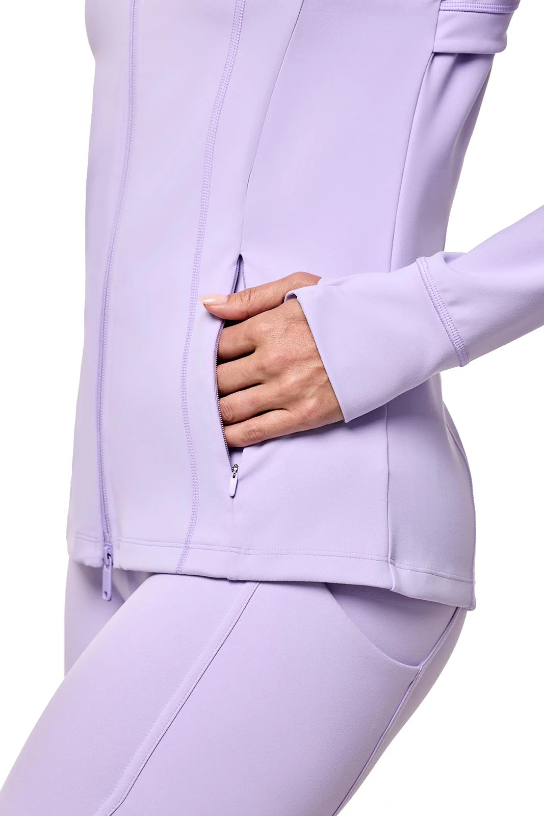 Women's Namaste Yoga Jacket | Lavendula - Image 4